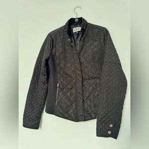 BKE Black Quilted Puffer Jacket